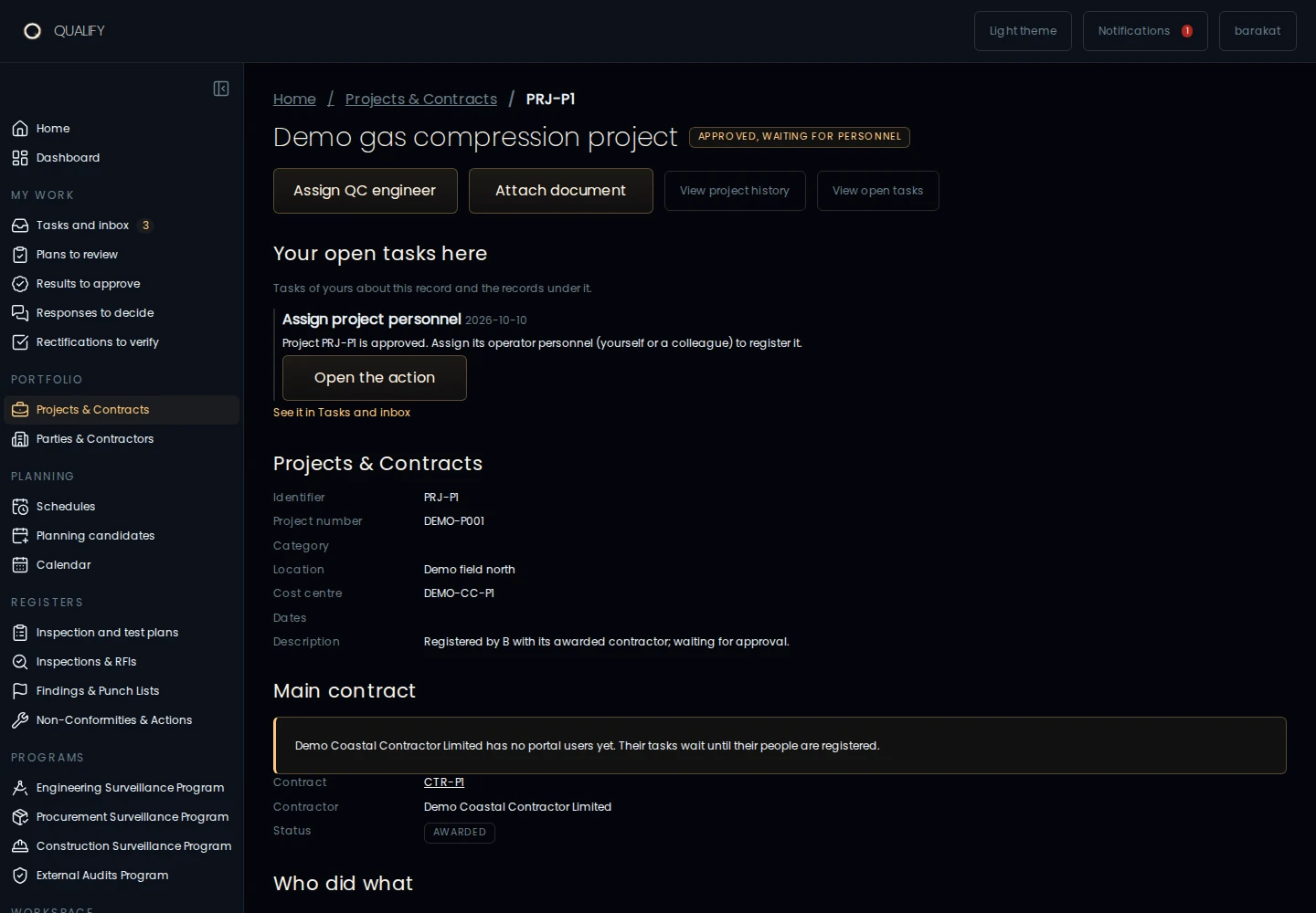 Project Lifecycle & Multi-Discipline Tasks
